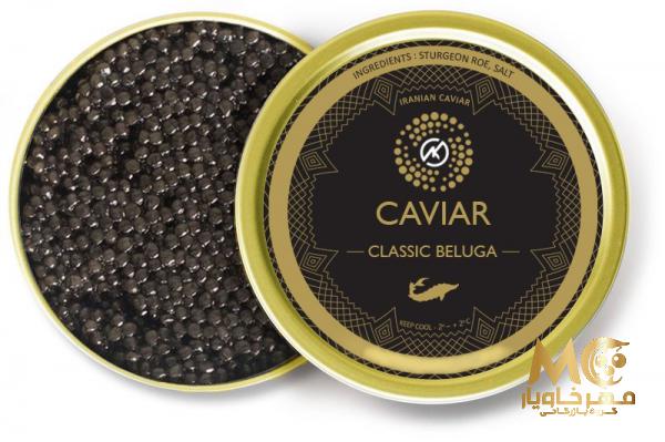 صادرات انواع خاویار 50 گرمی